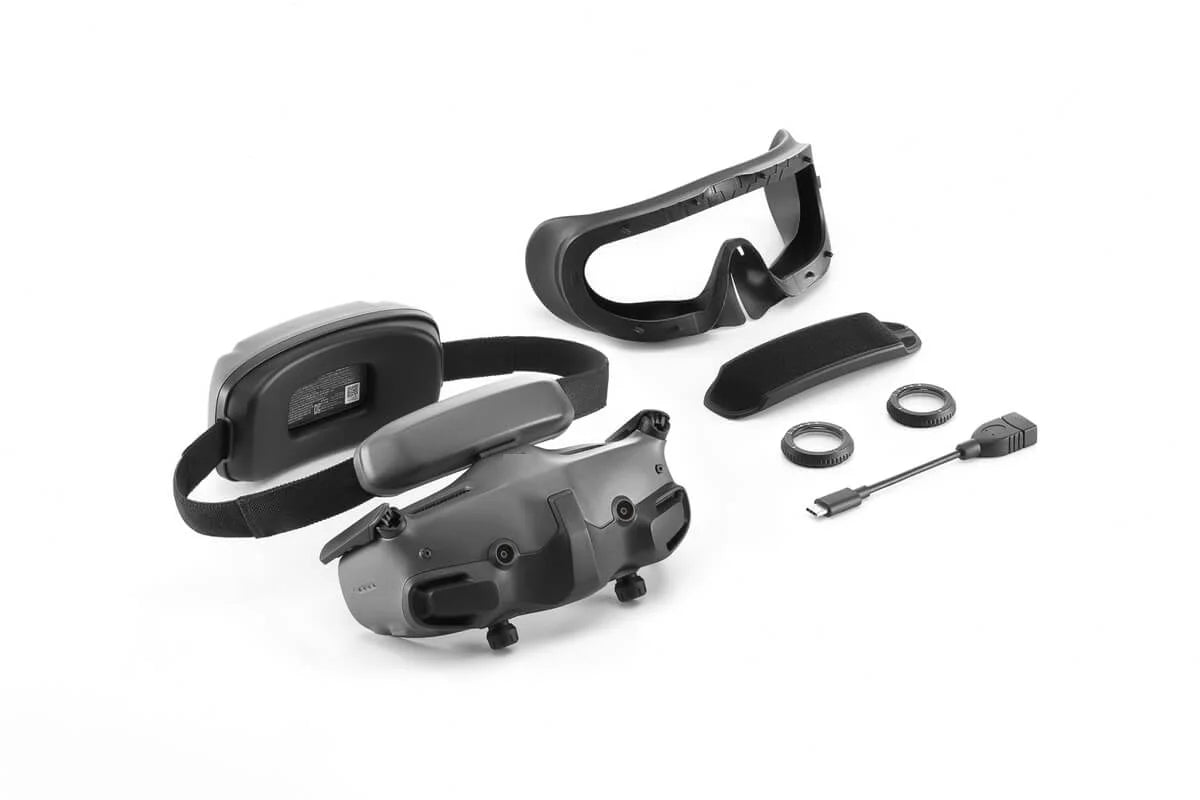 Para DJI Goggles 3 Gafas FPV portátiles livianas, Diseño integradoCompatible para DJI Avata 2 Mini 4 Pro Air 3 Original
